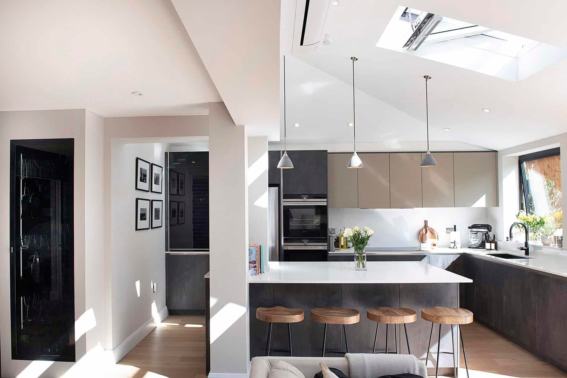 Hastings Drive Kitchen (KT6) by Devlin Carpentry in London & Surrey - Professional kitchen assembly featuring modern cabinetry, integrated storage, and precision finishing.